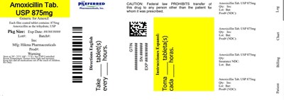 Amoxicillin Tab Usp 875mg (Amoxicillin Tablets Usp 875 mg 3)