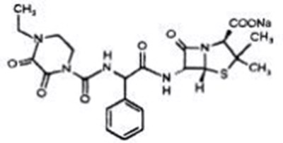 Structure Of Piperacillin Sodium (Pip09 0001 01)