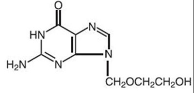 Acyclovir Chemical Structure (Acyclovir Oral Susp Usp Chemical Structure)