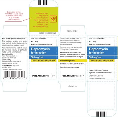Carton (Daptomycin Cc Premierprorx 7)