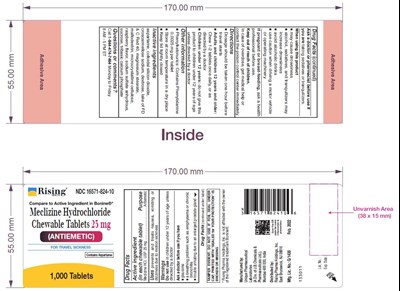 Meclizine-1000ct (Meclizine 1000ct)