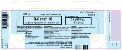 r-gene-03.jpg PRINCIPAL DISPLAY PANEL - 300 mL Container Label - r gene 03