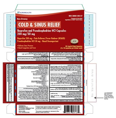 PACKAGE LABEL-PRINCIPAL DISPLAY PANEL - 200 mg/30 mg (20 Liquid-Filled Capsules) - ibupseudo fig1
