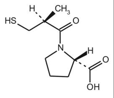 Structure - captopril 25mg 50mg 100mg tab for wockhardt 1