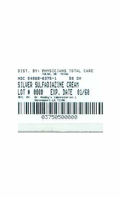 This Is The 50 G Tube Label (0375)