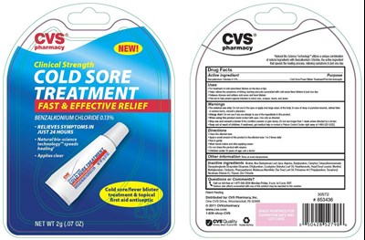 Image Of Carton Label (Cvscoldsoretreatmentpanel1)
