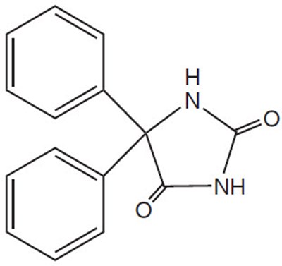 Chemical Structure (Phenytoin 01)