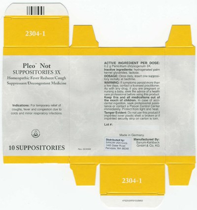 Principal Display Panel (10 Suppositories Carton)
