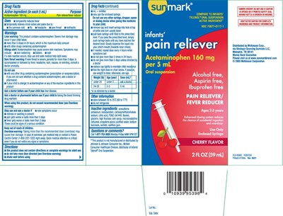 Acetaminophen 160 mg (Infant Acetaminophen Cherry Flavor 1)