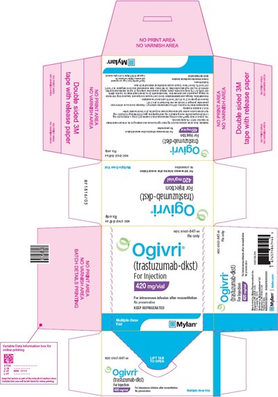 Ogivri for Injection 420 mg/vial Carton Label - image 08
