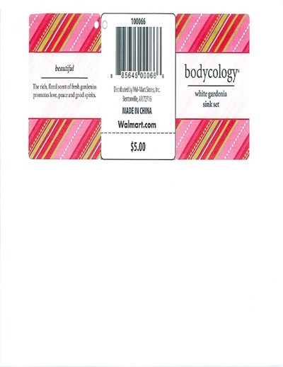 image of front label - front