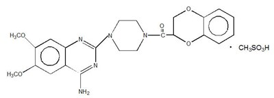 doxazosin-01.jpg Chemical Structure - doxazosin 01