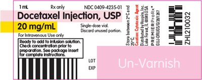 Principal Display Panel (1 mL Vial Label)