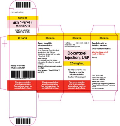 Principal Display Panel (1 mL Vial Carton)