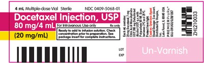 Principal Display Panel (4 mL Vial Label)