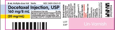 Principal Display Panel (8 mL Vial Label)