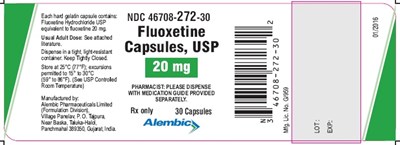 fluoxetine-20mg.jpg 20 mg 30's Bottle Pack - fluoxetine 20mg