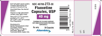 fluoxetine-40mg.jpg 40 mg 30's Bottle Pack - fluoxetine 40mg