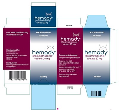 1 (Hemady 20mg 100ct Box)