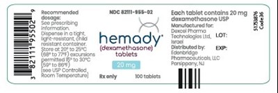 1 (Hemady 20mg 100ct Label)