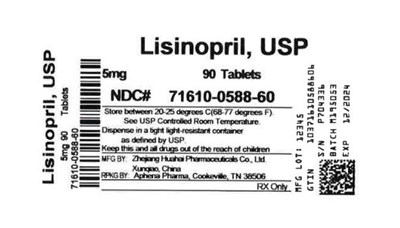 71610-0588-60.jpg Bottle Label 5 mg - 71610 0588 60