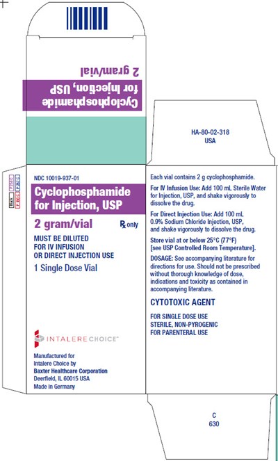 image-09.jpg Representative Cyclophosphamide Intelere carton lbl NDC 10019-937-01 panel 1 - image 09