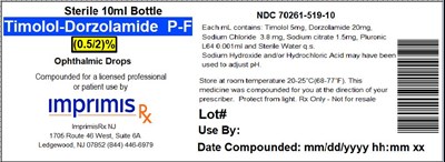 Bottle Label (Timdor)