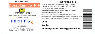 Bottle Label (Dor)