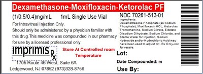 Vial Label (Dexmoxiketor)