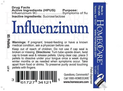 Influenzinum Image (Hcl Label Influenzinum)