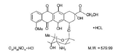 doxorubicin-chem-str - doxorubicin chem str