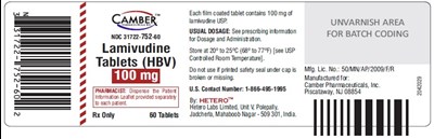 Lamivudine100mg60countcontainerlabel (Lamivudine100mg60countcontainerlabel)