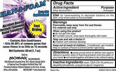 6585Z1Q610.jpg image of bottle label - 6585Z1Q610