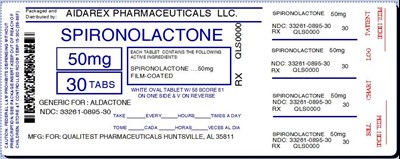 spironolactone-25mg-50mg-100mg-tab-for-qualitest-5.jpg IMAGE LABEL - spironolactone 25mg 50mg 100mg tab for qualitest 5