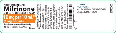 Principal Display Panel – 10 mg Per 10 mL Vial Label (Mil02 0002 02)