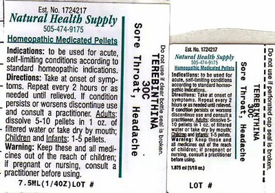 Sore Throat Headache 1 Label - NHS sore throat headache 1