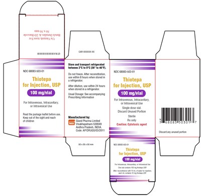 Thiotepa Spl Carton 100 mg