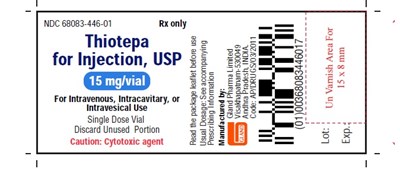 Thiotepa Spl Container 15 mg