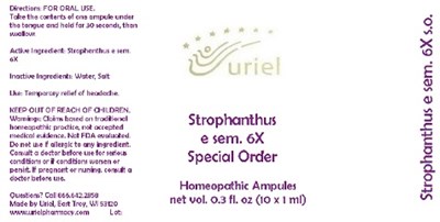Strophanthusesem6specialorderampules (Strophanthusesem6specialorderampules)