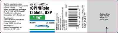 ropinirole-1mg.jpg 30's bottle pack - ropinirole 1mg