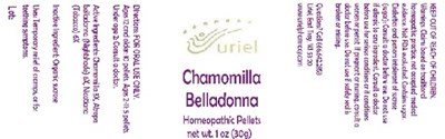Chamomillabelladonnapellets (Chamomillabelladonnapellets)