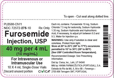 Ctn (Furosemide Injection Usp Civica 3)