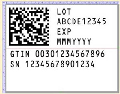 Representative Carton Serialization Image - thiotepa for injection usp novaplus 3