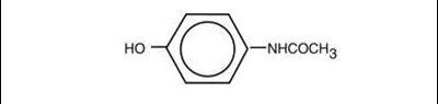 Structural Formula For Acetaminophen (6dd09be6 A345 4a42 9b64 51b7808ff45f 02)