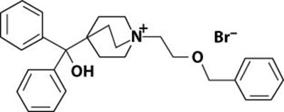 Umeclidinium Bromide Chemical Structure (Umeclidinium Vilanterol Ellipta Spl Graphic 01)