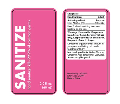 Image Of Hand Sanitizer 60ml (60ml)