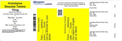 Amlodipine Besylate Tablets 10mg (Amlodipine Bott 10mg)