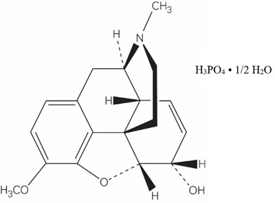 Codeine-phosphate-structural-formula (Image 01)