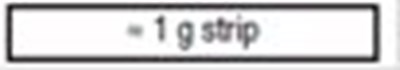 1 Gram Strip Image (1g Strip)