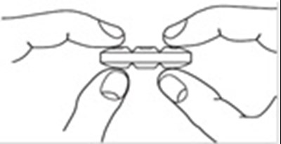 Full Tablet Side View (Doxycycline Fulltabview 2)
